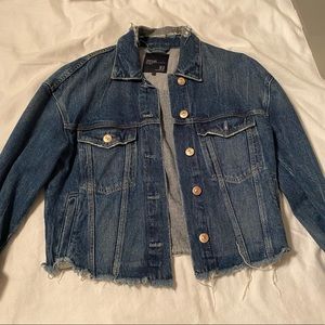 Ripped Zara Jean Jacket